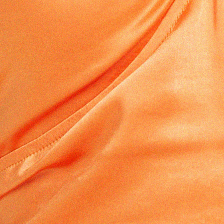 Haltri Crop Top in Satin Orange