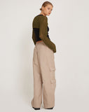 Image of Hanita Bolero Top in Olive Green