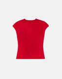 Image of Hanuva Top in Knit Red
