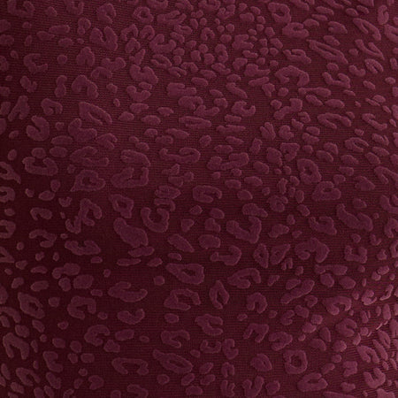 Harsya Top in Flock Mini Leopard Plum