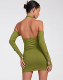 image of Hojay Mini Dress in Khaki