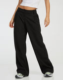 image of Hondra Wide Leg Trouser in Black