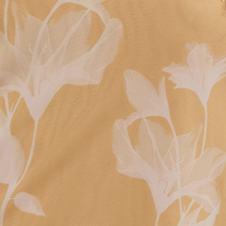 Howard Halter Fringe Top in Flower Yellow White
