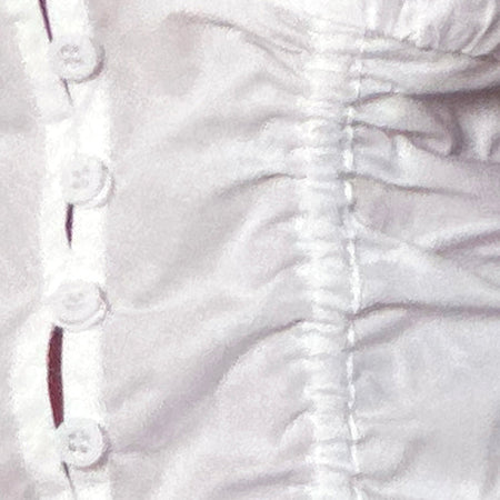 Ilase Ruched Blouse in White