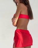 Image of Yargo Mesh Sarong in Scarlet Red