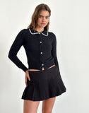 Image of Jaiko Cardi in Knit Black