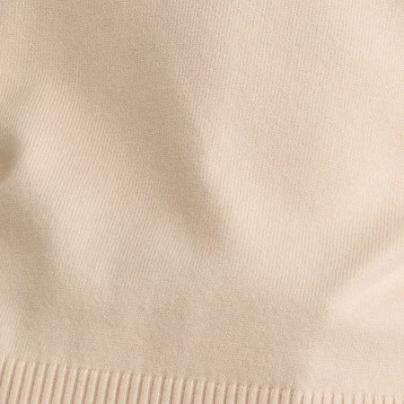 Jalira Asymmetric Jumper in Cream
