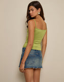 Image of Jasila Vest Top in Green