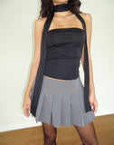 Image of Jeldia Bandeau Top and Scalf Set in Black Shimmer