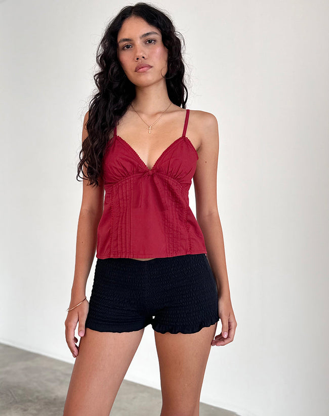 Image of Jepuni Cami Top in Adrenaline Red