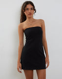 Image of Jeriah Bandeau Mini Dress in Black