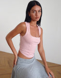 image of Jinisa Corset Top in Pink Lady