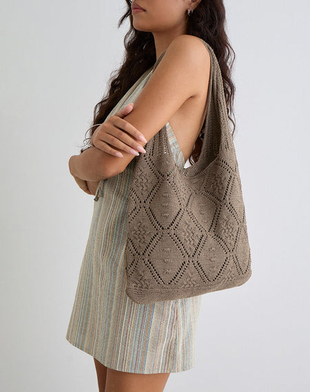 SUNO BUCKET HAT CROCHET IVORY