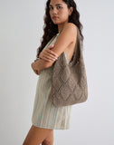 Image of Fika Crochet Bag in Brown