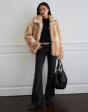 Image of Joji Jacket in Beige Bambi Print