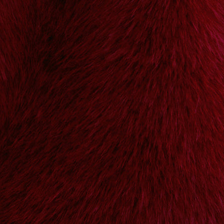 Joji Jacket in Faux Fur Cherry