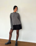 Image of Judah Oversized Chunky Rib Knit Jumper in Charcoal