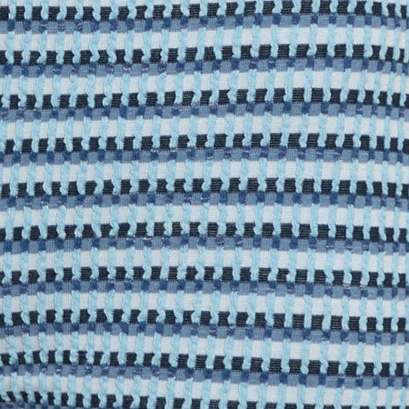 Sera Micro Short in Textured Rib Stripe Tonal Blue