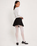 image of JUNIE BALLET JERSEY TOP WHITE