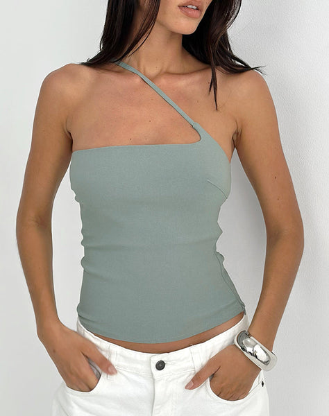 Image of Kacya Asymmetric Top in Grey