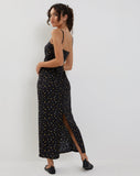 Image of Kafka Maxi Dress in Pretty Petal Black