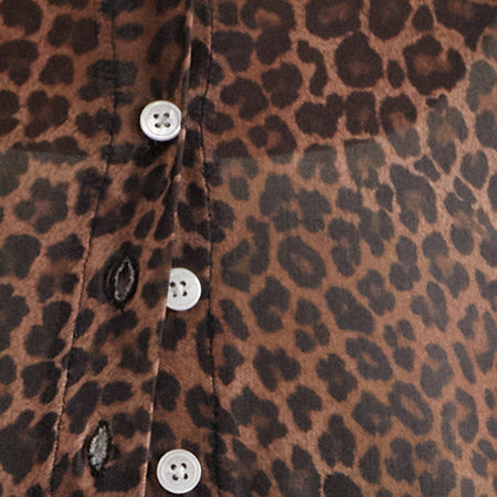 Kahula Shirt in Mesh Rar Leopard