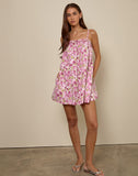 Image of Kamalani Mini Dress in Blossom Floral Pink