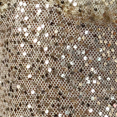 Karachi Triangle Cami Top in Sequin Gold