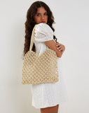 Image of Karnavi Macrame Bag in Ivory