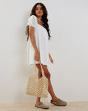 Image of Karnavi Macrame Bag in Ivory