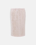 Image of Kavivi Midi Skirt in Sequin Baby Pink