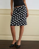 Image of Kavivi Midi Skirt in Polka Sequin Monochrome