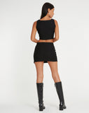 image of Wei Mini Skirt in Black