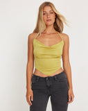 image of Ketia Crop Top in Green Moss