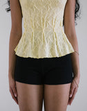 image of Kimbra Top in Textured Yellow