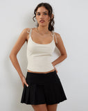 Image of Kiona Corset Top in Tailoring Cream