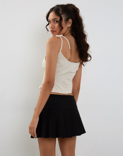 Image of Kiona Corset Top in Tailoring Cream