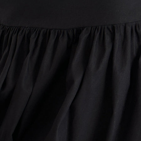 Kiyowo Puffball Mini Skirt in Black