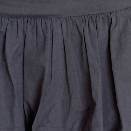 Kiyowo Puffball Mini Skirt in Charcoal Grey