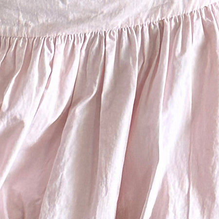 Kiyowo Puffball Mini Skirt in Light Pink