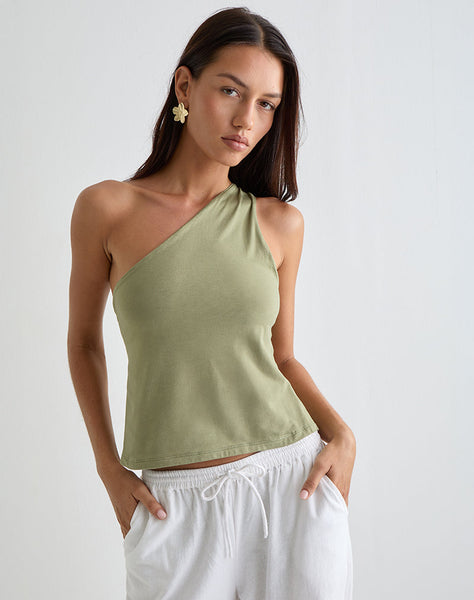 Image of Klazari Top in Jersey Sage Green