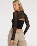 image of Kouna Crop Top in Black