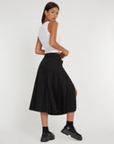 image of Kozani Midi Skirt in Black