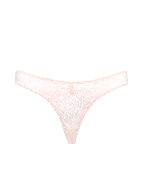 Image of Kukila Brazilian Knicker in Marys Rose Lace Pink