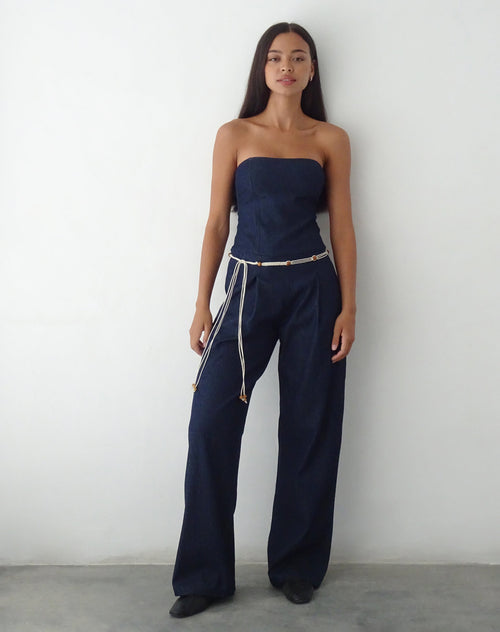 Image of Kyaria Jumpsuit in Indigo