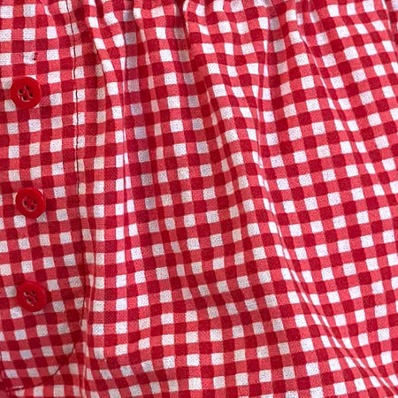 Laboxe Boxer Shorts in Red Gingham