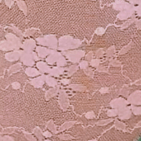 Sarpa Knicker in Pink Mesh with Green Binding
