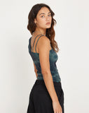 image of Lanica Top in Cityscape Green