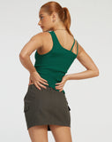 image of Lanica Top in Forest Green