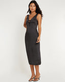 image of Lasanda Midi Dress in Black